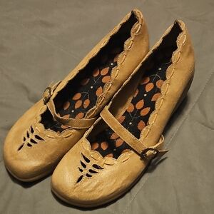 Skechers Women's Tan Mary Jane Flats
